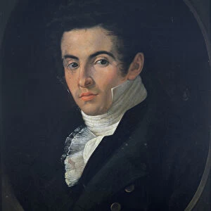 Portrait of Vincenzo Bellini (oil on canvas)