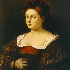 Portrait of a woman, painting by Bonifacio de Pitati