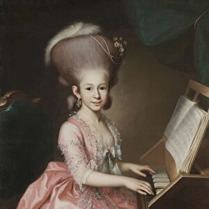 Portrait of a Young Lady at the Clavichord