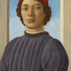Portrait of a Youth, c. 1485 (oil & tempera on panel)