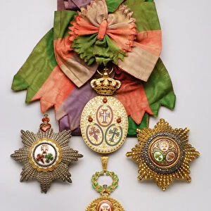Portugal - Grand Cross Ribbon of the Three Orders - High