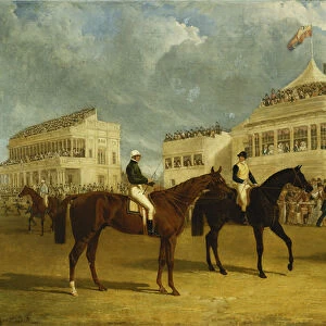 Preparing to Start for the Emperor of Russias Cup at Ascot, 1845