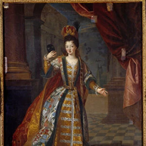 Presumptuous portrait of Mademoiselle de Nantes (Louise Francoise de Bourbon 1673-1743)