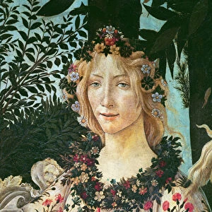 Primavera, detail of Flora as the Hour of Spring, 1478 (tempera on panel)