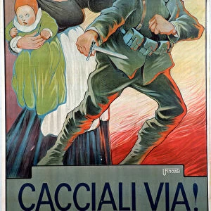 Propaganda fascist poster for the national loan, 20th century