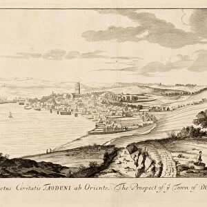 The Prospect of ye Town of Dundee from ye East, 1693 (engraving)