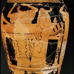 Prothesis, the laying out of the corpse