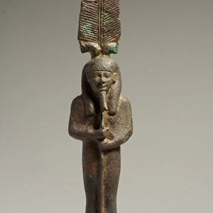 Ptah-Tatenen, Late Dynastic Period, 664-332 BC (bronze)