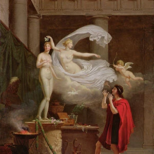 Pygmalion and Galatea, 1797 (oil on canvas)