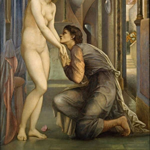 Pygmalion and the Image - The Soul Attains, 1878 (oil on canvas)