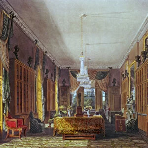 The Queens Library, Frogmore, Pynes Royal Residences, 1818