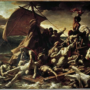 The Raft of the Medusa - oil on canvas, 1818-1819
