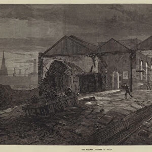The Railway Accident at Wigan (engraving)