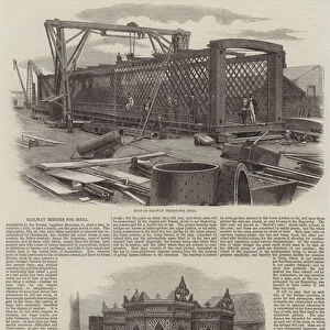 Railway Bridges for India (engraving)