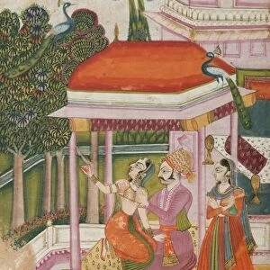Ramakali Ragini, from a Ragamala, Rajasthan (gouache on paper)