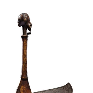 Rare Luba axe (wood & metal)