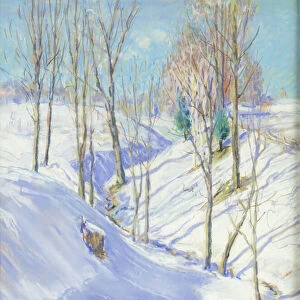 The Ravine, 1914 (pastel on paper)
