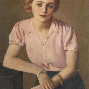The reader, 1935 (oil on canvas)