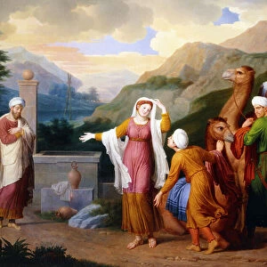 Rebecca at the Well, 1824 (oil on canvas)