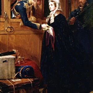 Recalled on Service, 1863 (oil on canvas)