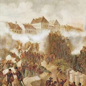 The Recapture of the Buda Fortress by the Hungarian Insurgents on 21st May 1849