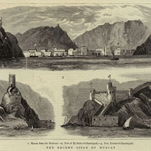The Recent Siege of Muscat (engraving)