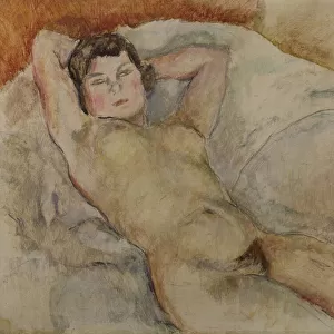 Reclining Nude, c. 1909 (oil on canvas)
