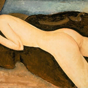 Reclining Nude from the Back (Nu Couche de Dos) 1917 (oil on canvas)