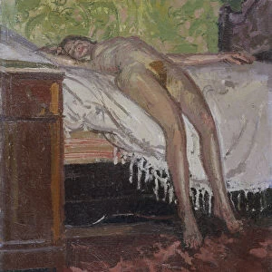 Reclining Nude (Thin Adeline), 1906 (oil on canvas)