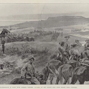 A Reconnaissance in Force with General Frenchs Cavalry on the Orange Free State Border near Colesberg (engraving)
