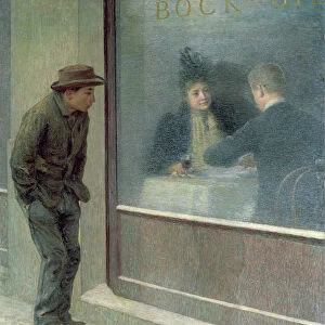 Reflections of a Starving Man or Social Contrasts, 1894 (oil on canvas)