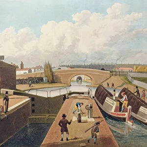 Regents Canal, the East Entrance to the Islington Tunnel, c