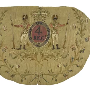 Regimental Colour, 4th West India Regiment, c. 1795-1804 (textile)