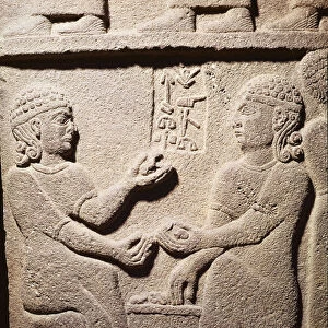 Relief depicting the son of King Araras, from Carchemish, Turkey, Neo-Hittite