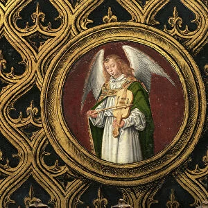 Detail of the Reliquary of Saint Ursula, 1489 (gilded & painted wood)
