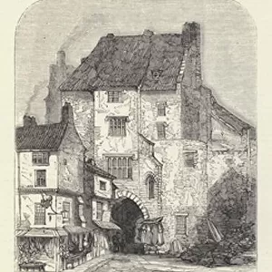 Remnants of Past Time, Newcastle-on-Tyne (engraving)