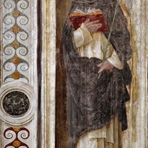 Representation of Saint Dominica of Guzman (ca. 1170-1221) (St Dominic
