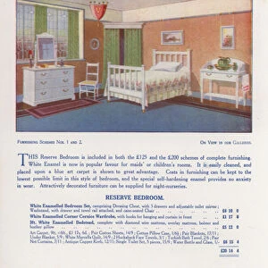 Reserve bedroom (colour litho)