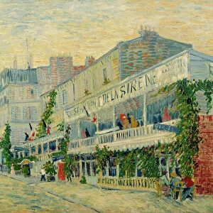 Restaurant de la Sirene at Asnieres, 1887 (oil on canvas)