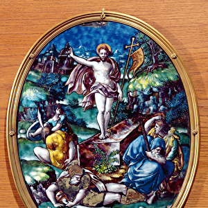 The Resurrection of Christ, 1557 (painted enamel)