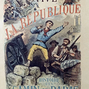 Revolution of 1848: book cover "Vive la republique