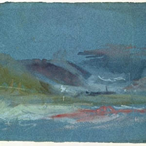 River bank, c. 1830 (w / c on paper)