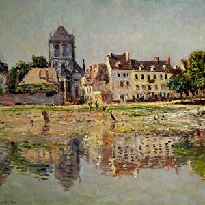 By the River at Vernon, 1883 (oil on canvas)