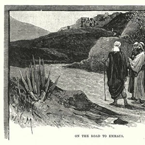 On the Road to Emmaus (engraving)