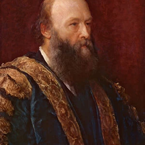 Robert Arthur Talbot Gascoyne-Cecil, 3rd Marquess of Salisbury, 1882 (oil on canvas)