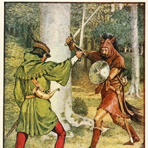 Robin Hood and Guy of Gisborne