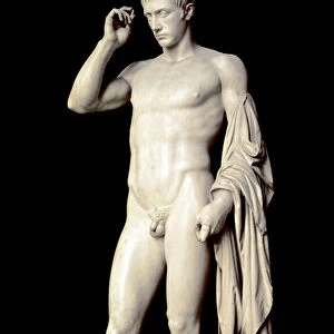 Roman Art: marble sculpture by Marcus Claudius Marcellus (42-23 BC), nephew of Augustus