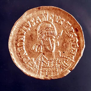 Romulus Augustule, in Latin Flavius Romulus Augustus (or Romulus Augustulus (in it)