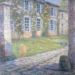 The Rose House in Versailles; La Maison Rose a Versailles, 1918 (oil on canvas)