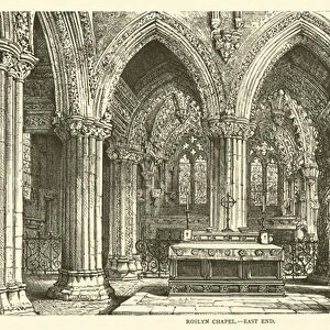 Roslyn Chapel, East End (engraving)